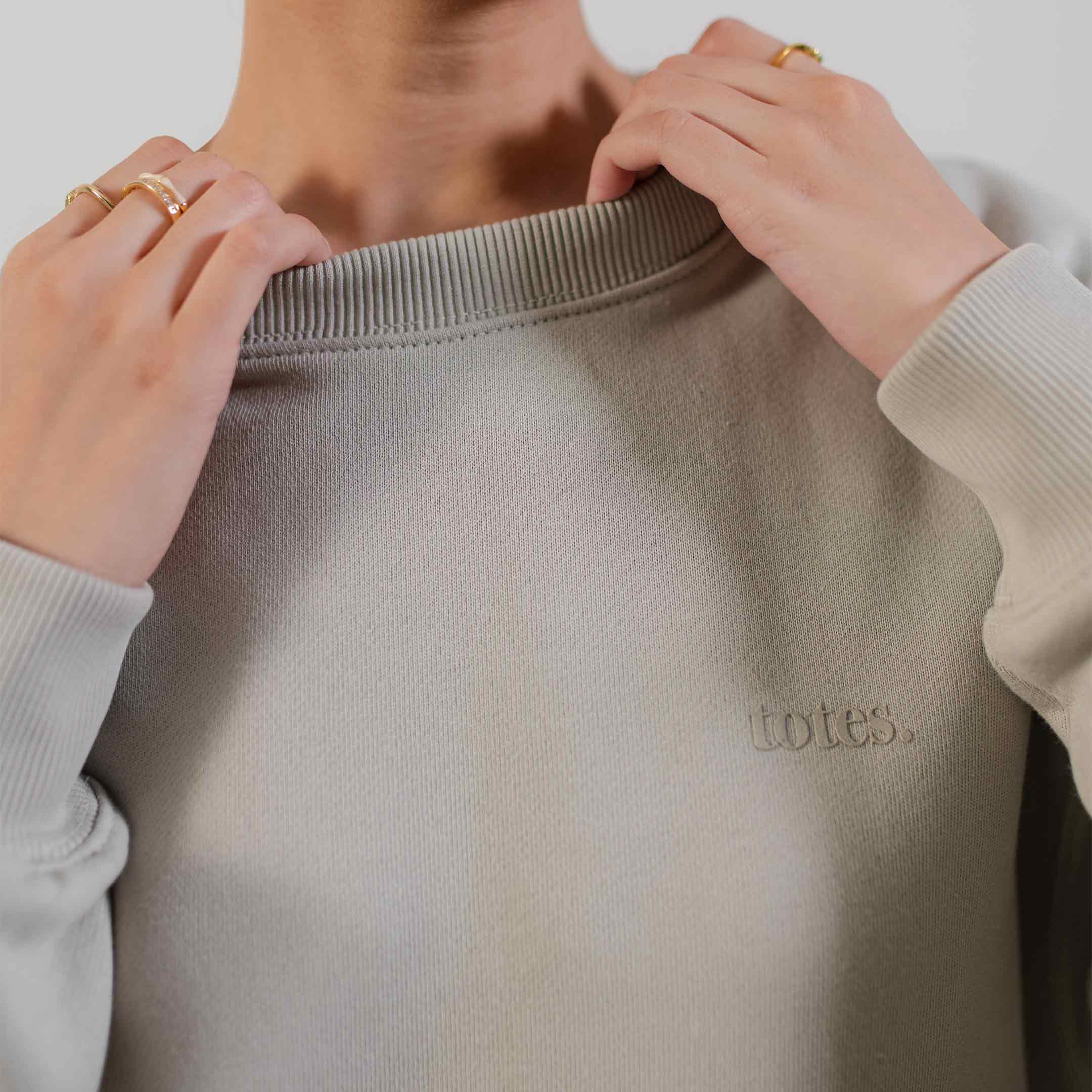 Sand Drop Shoulder Sweatshirt