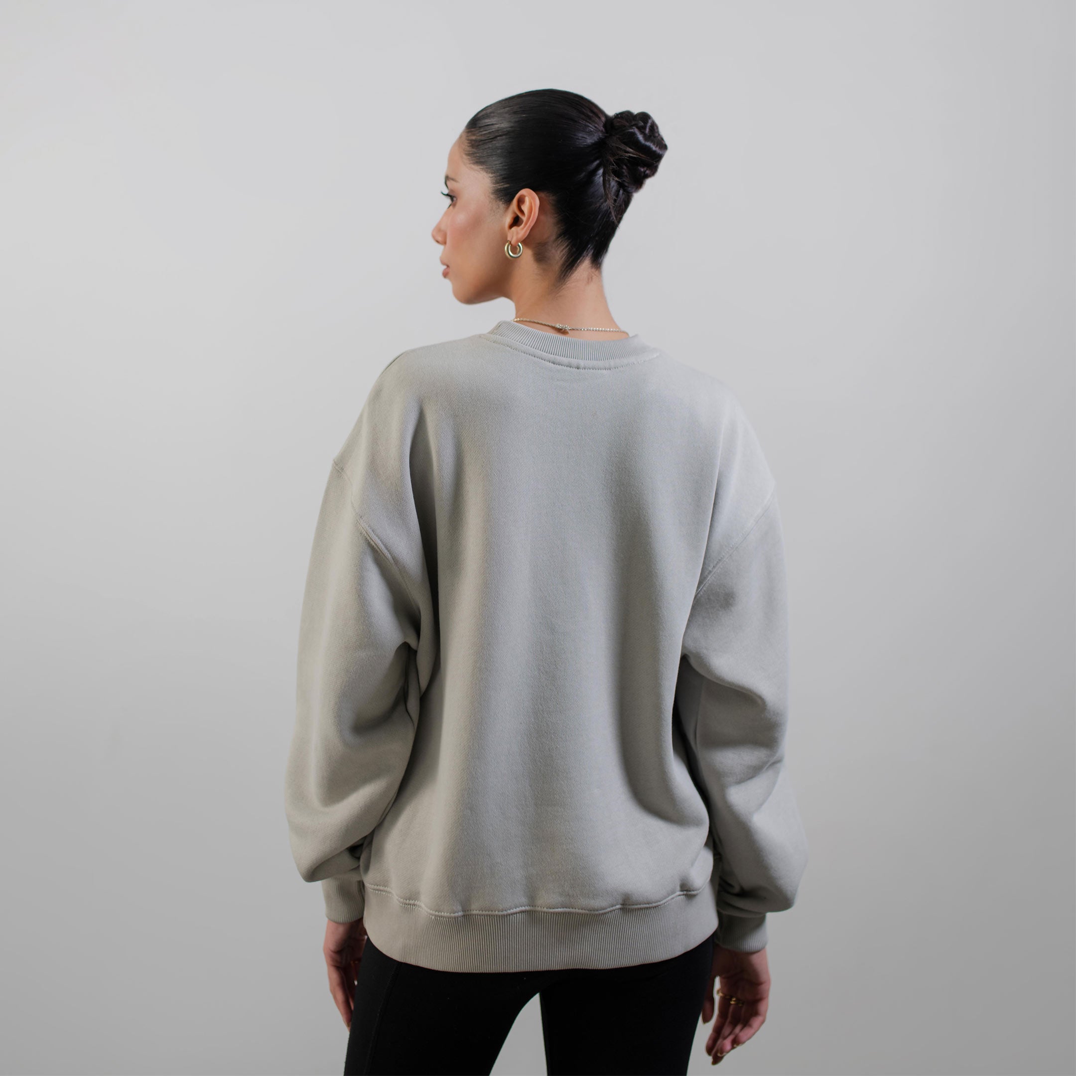 Sand Drop Shoulder Sweatshirt