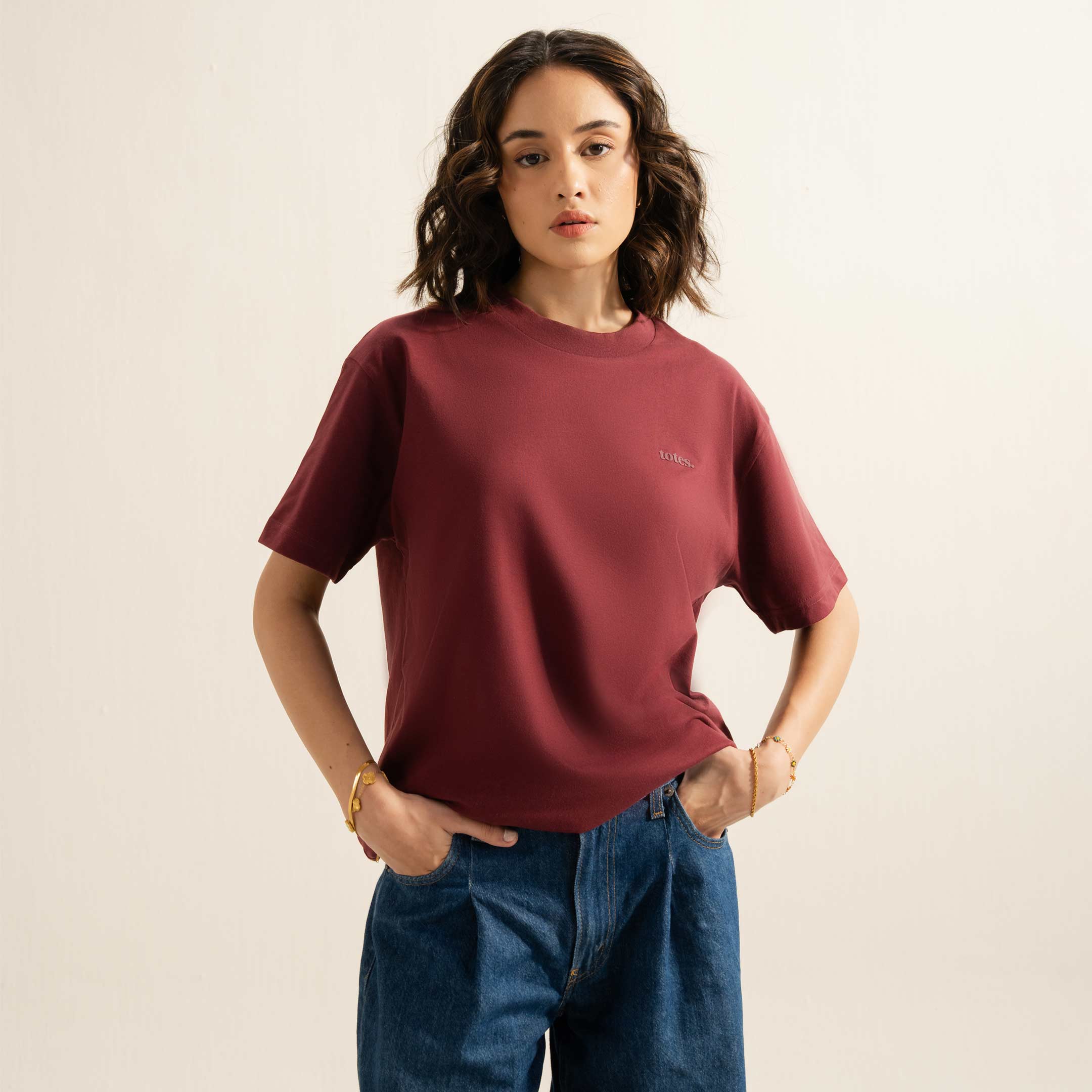 Everyday T-shirt - Burgundy