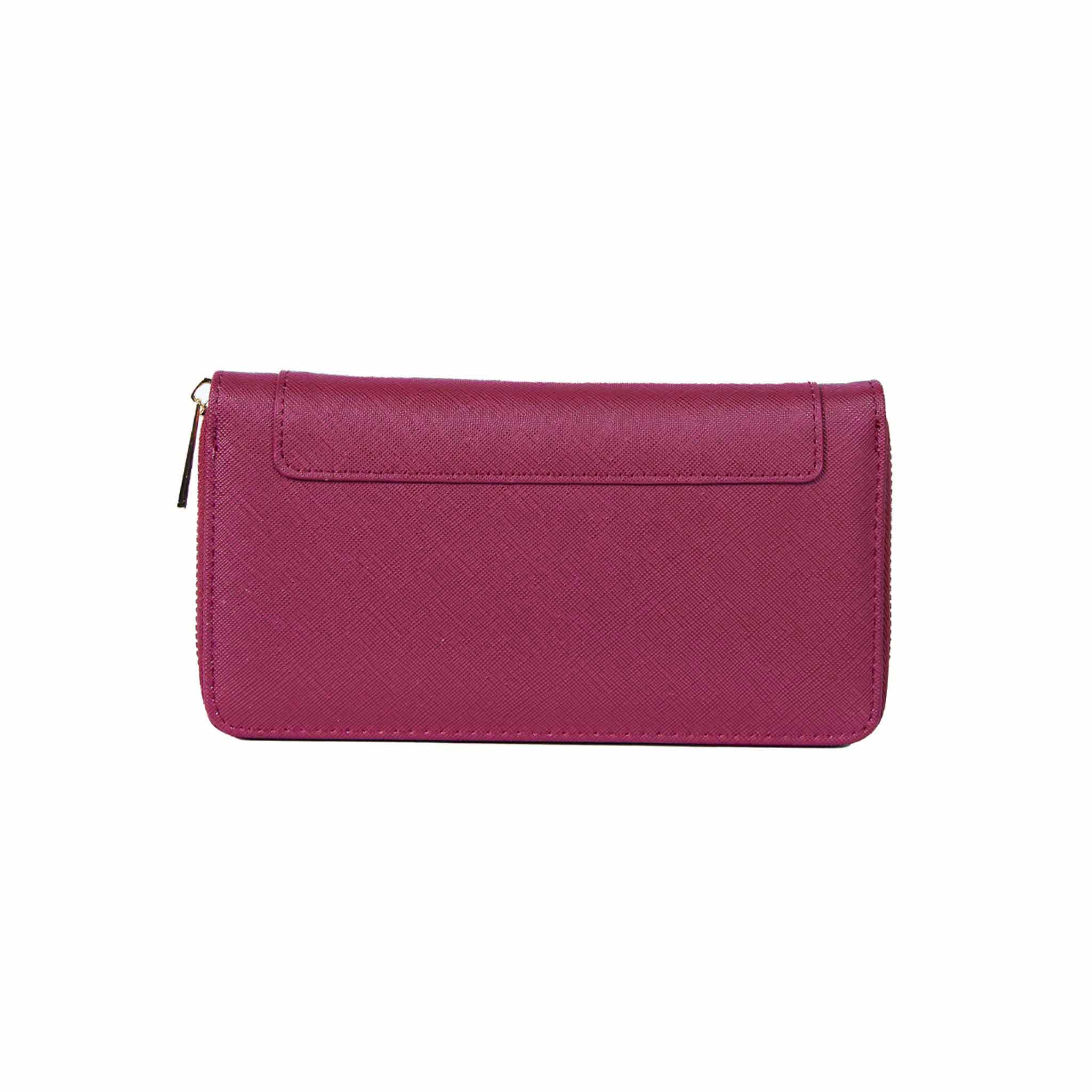 Long Wallet - Cherry Red/Burgundy