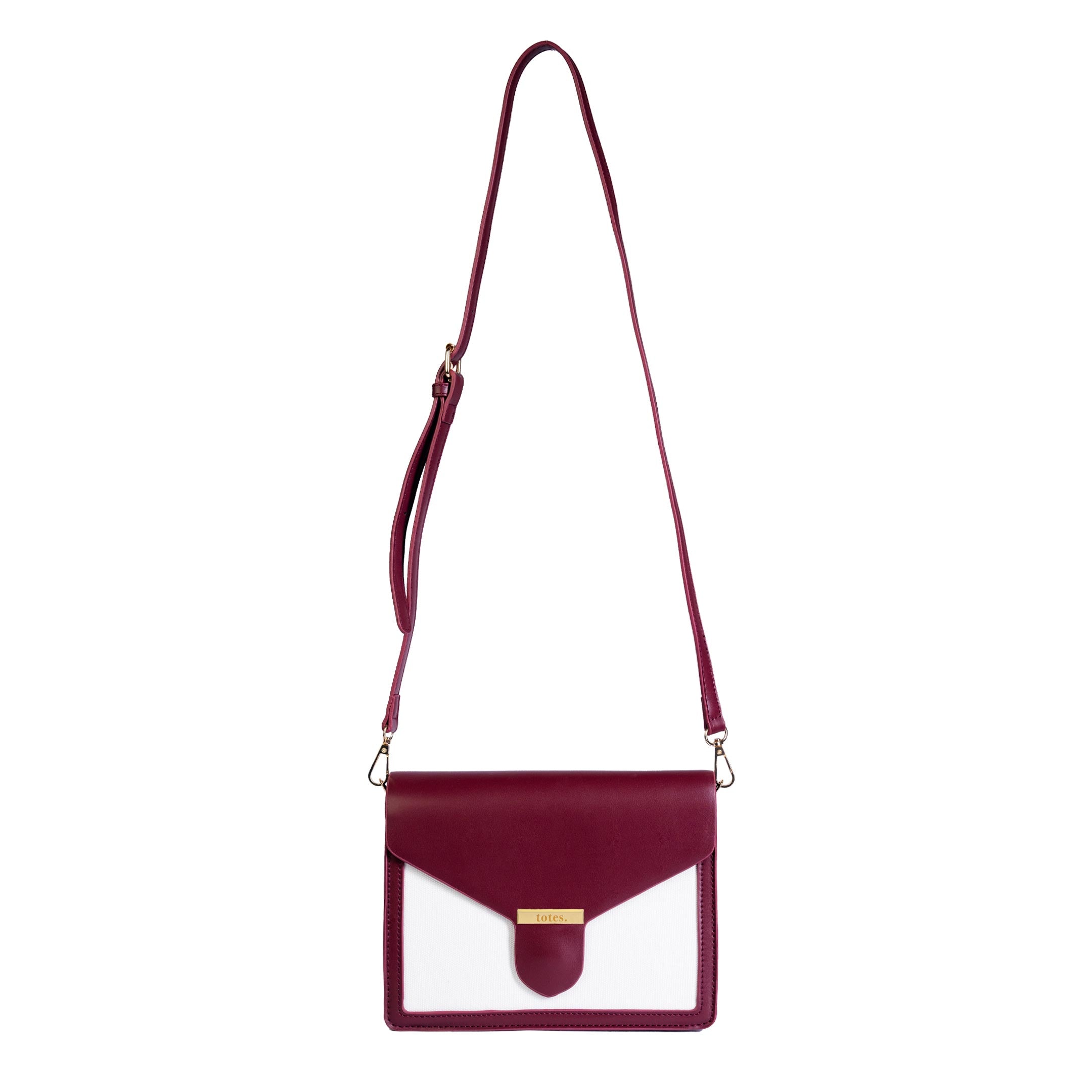 Canvas Crossbody - Mulberry