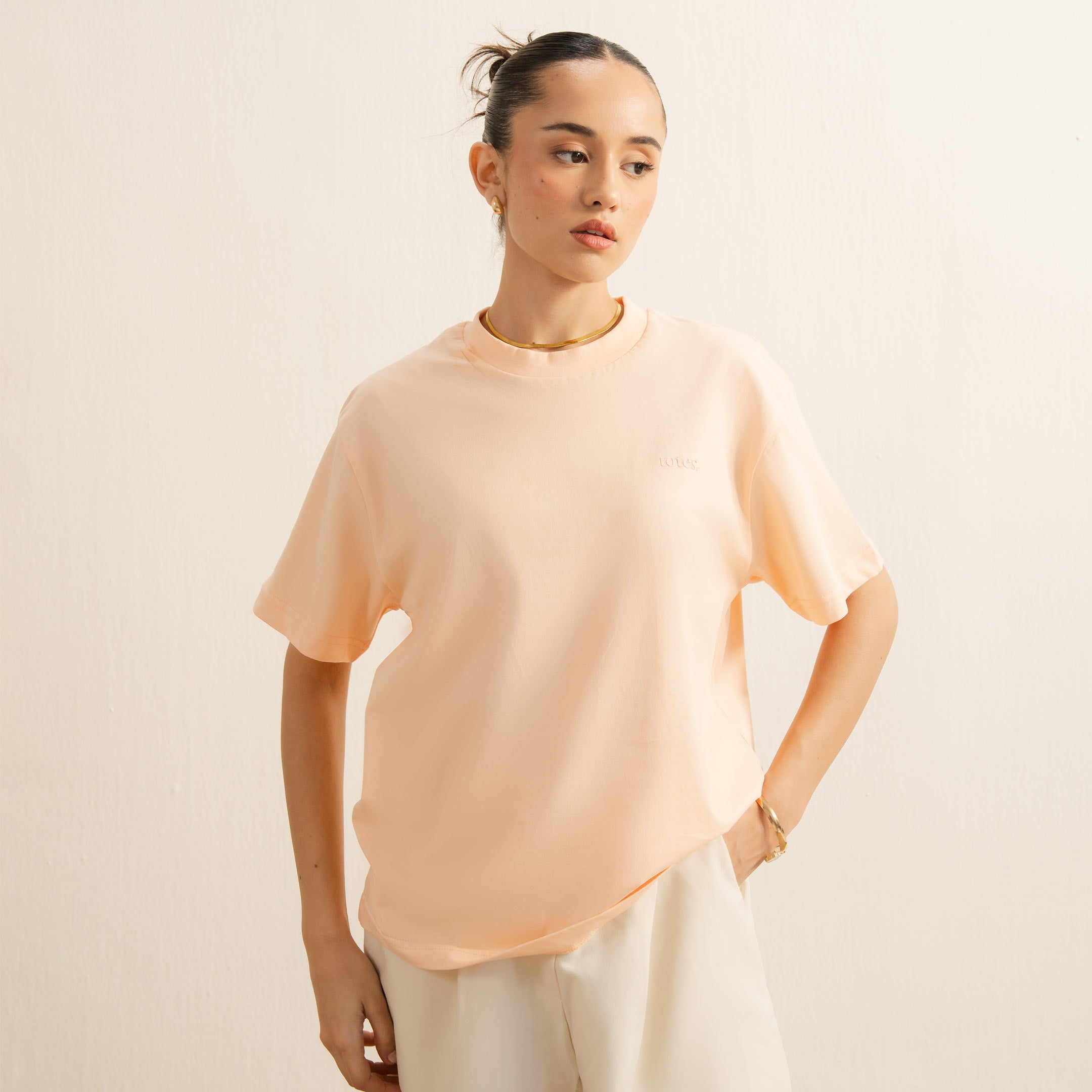 Everyday T-shirt - Salmon Pink