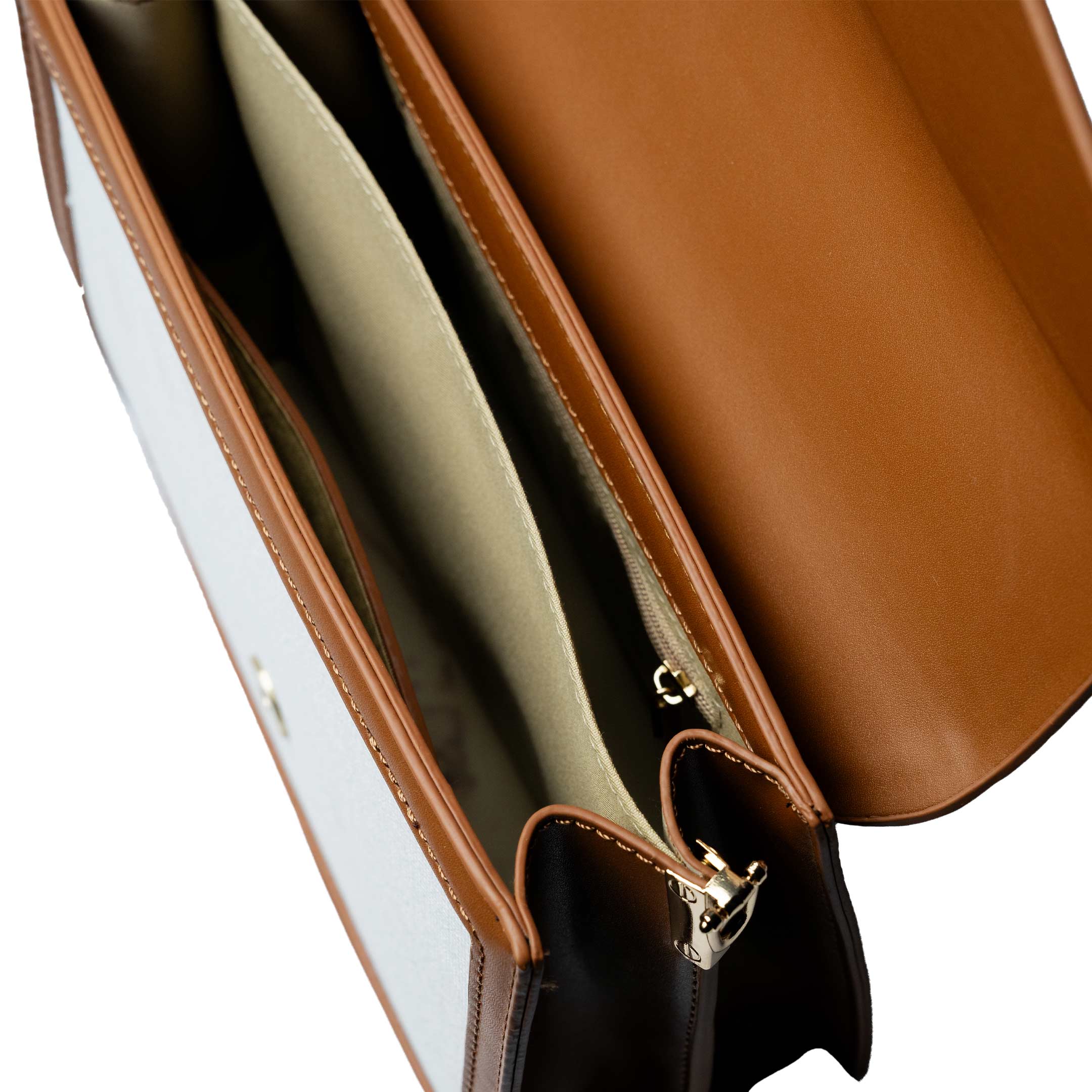 Canvas Crossbody - Caramel