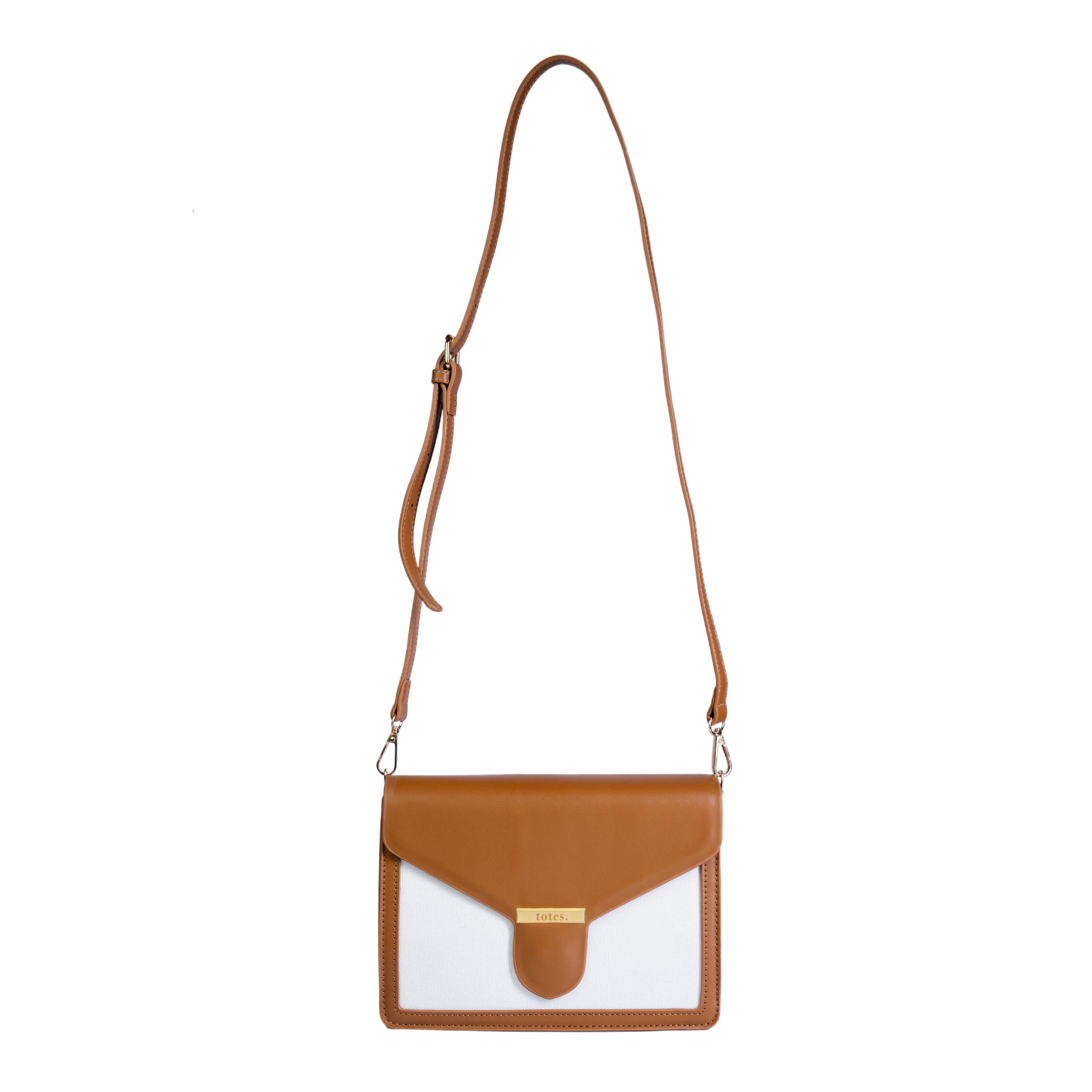 Canvas Crossbody - Caramel