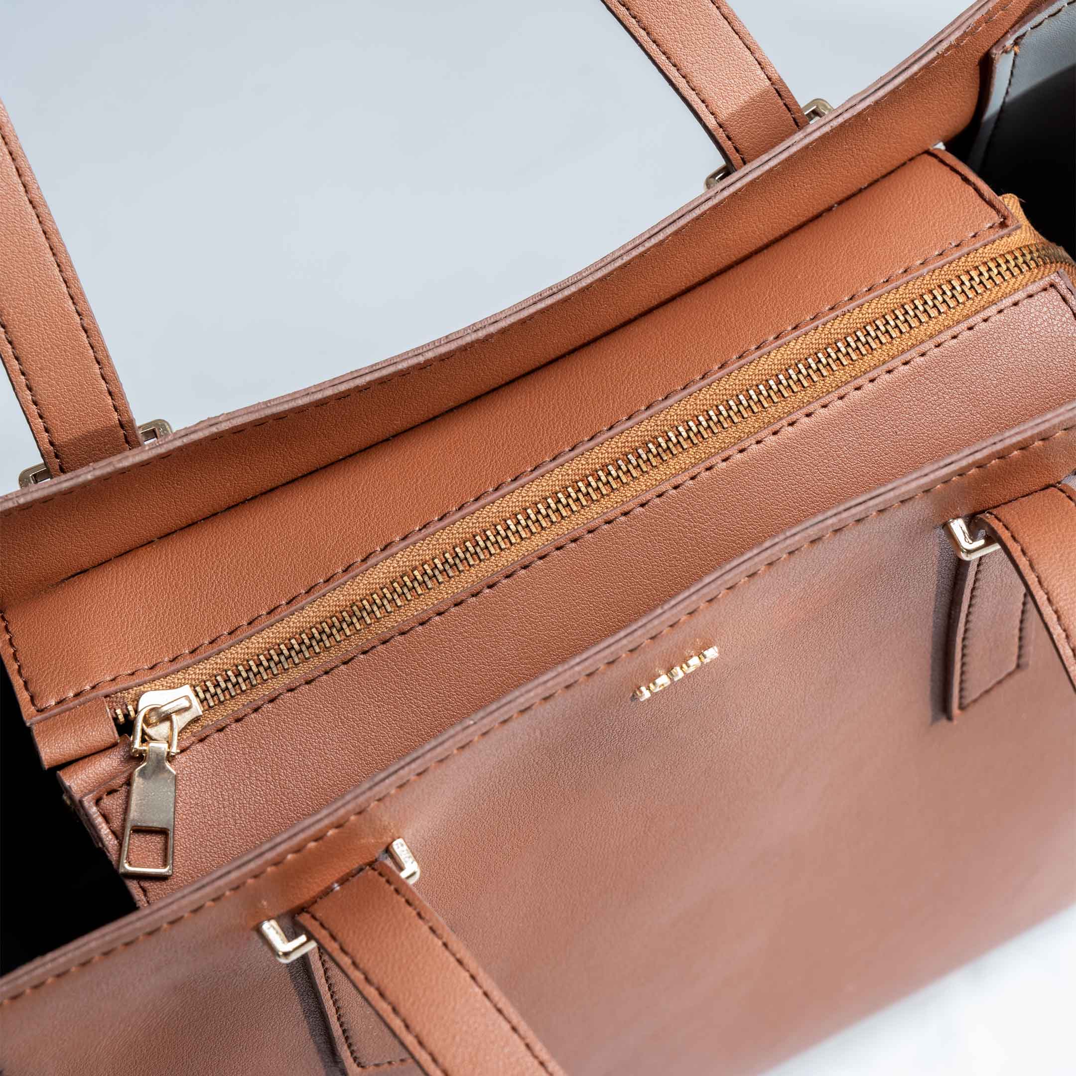 Duo Tote - Tan
